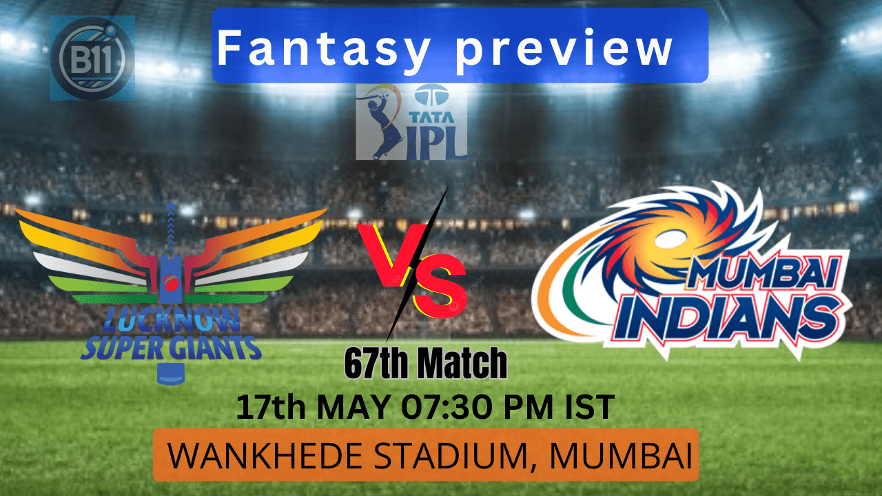 Mumbai Indians vs Lucknow Super Giants