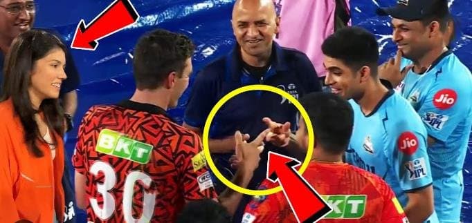 Kabya Maran Amazing Reaction when Shubman Gill & Pat Cummins Played Rock Paper Scissors in SRH vs GT