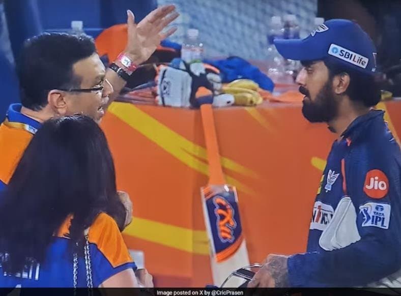 Video Shows Lucknow Super Giants Owner Angry at KL Rahul After Defeat