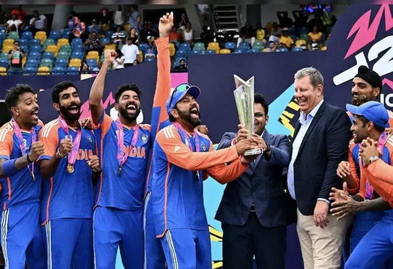 Team India lifted the T20 World Cup 2024 title