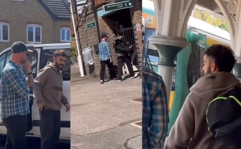 Virat Kohli: Virat Kohli travels in the metro like a common man in London, a fan made the batsman’s video viral