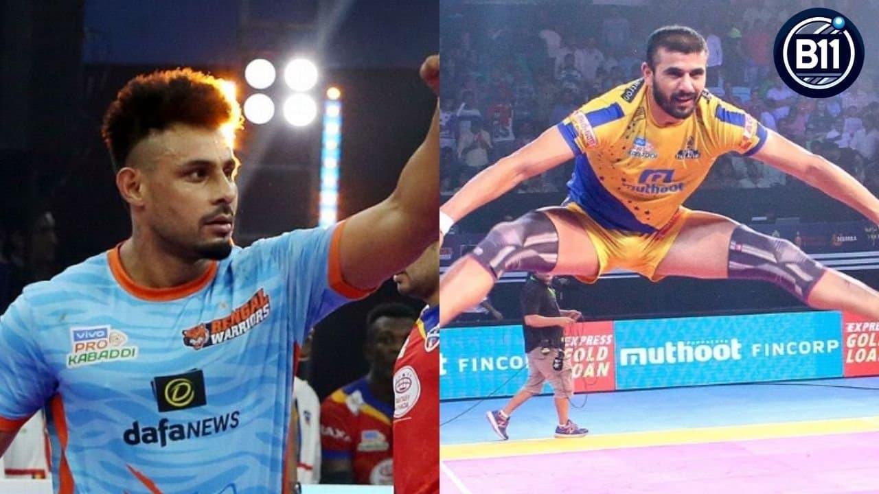 Top 5 Raiders with Highest Raid Points in PKL History