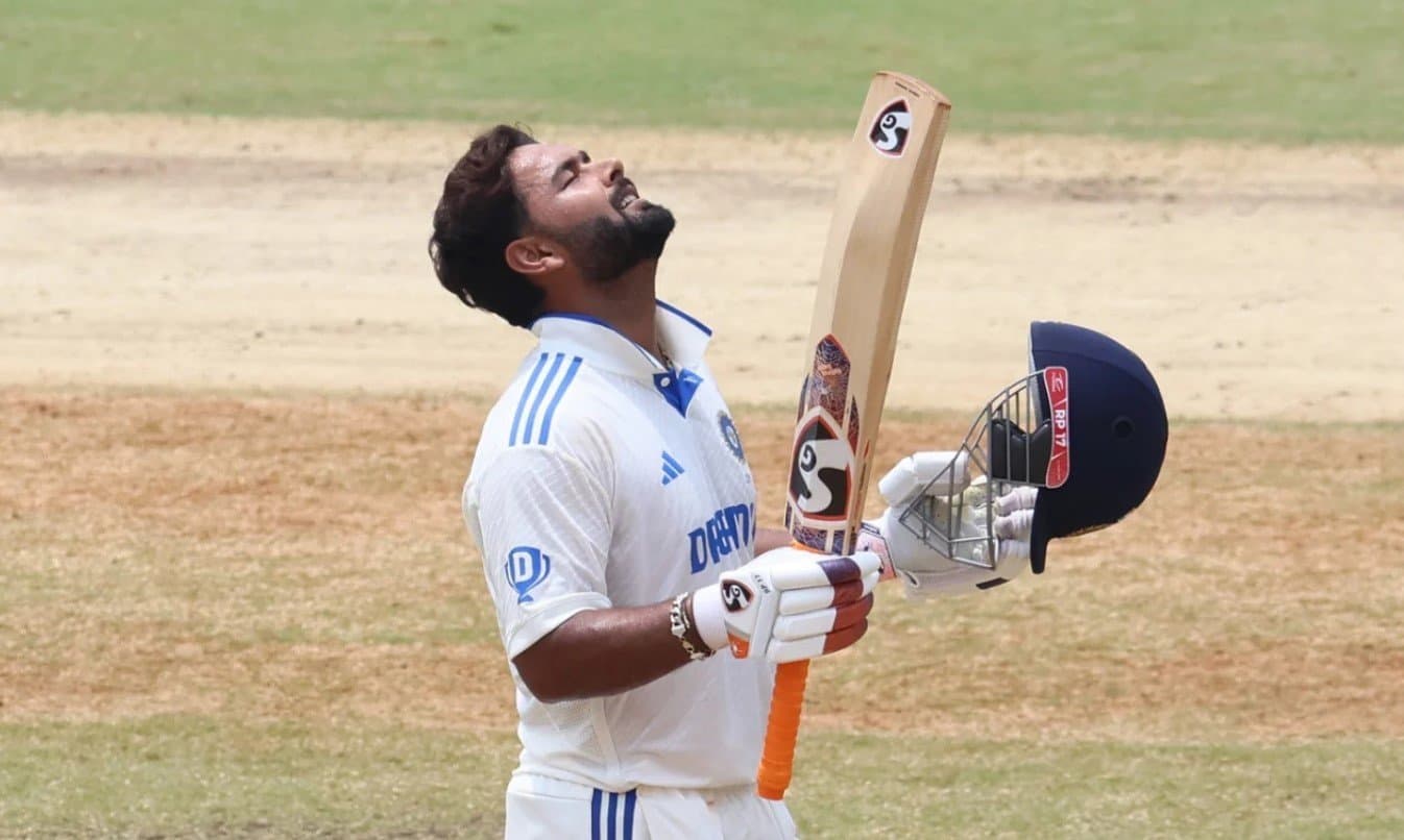 Rishabh Pant Matches MS Dhoni’s Record with a Century in Test Comeback