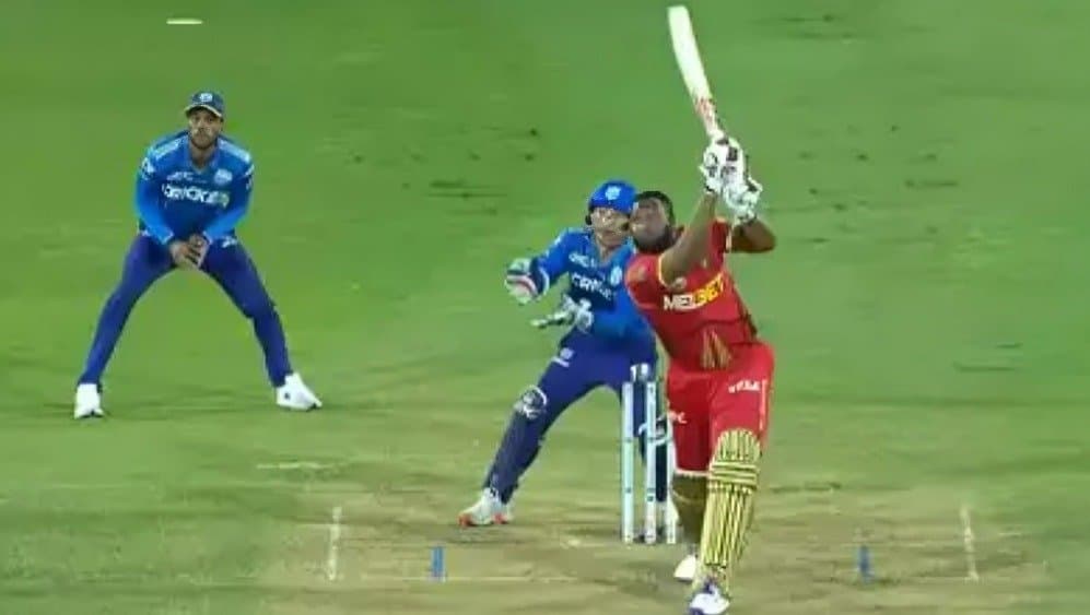 Kieron Pollard Power Play: Ex-MI Star Smashes 4 Sixes to Secure CPL Win