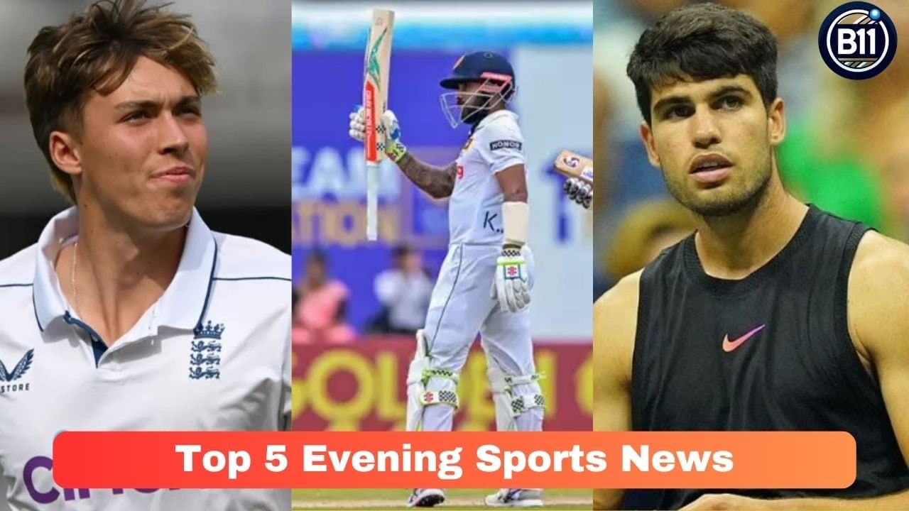 Top 5 Evening Sports News