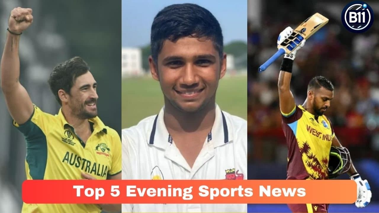 Top 5 Evening Sports News