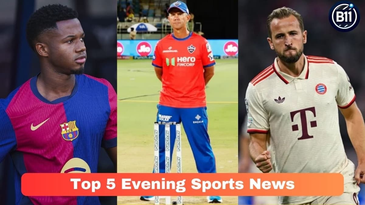 Top 5 Evening Sports News