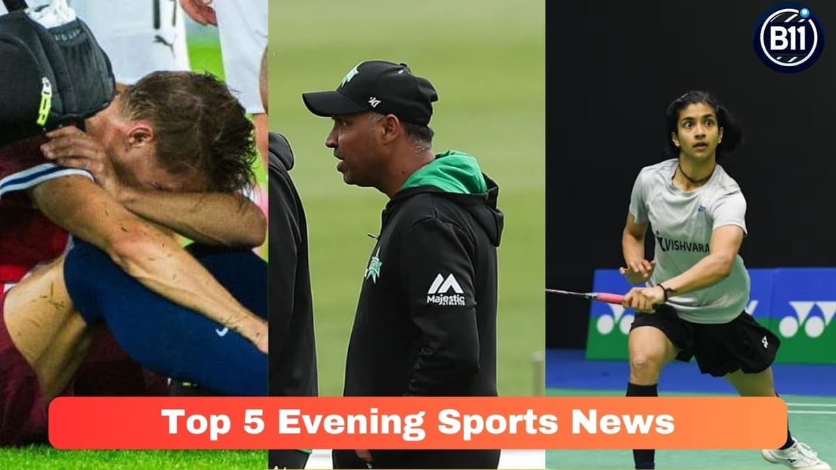 Top 5 Evening Sports News
