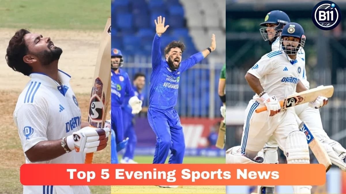 Top 5 Evening Sports News