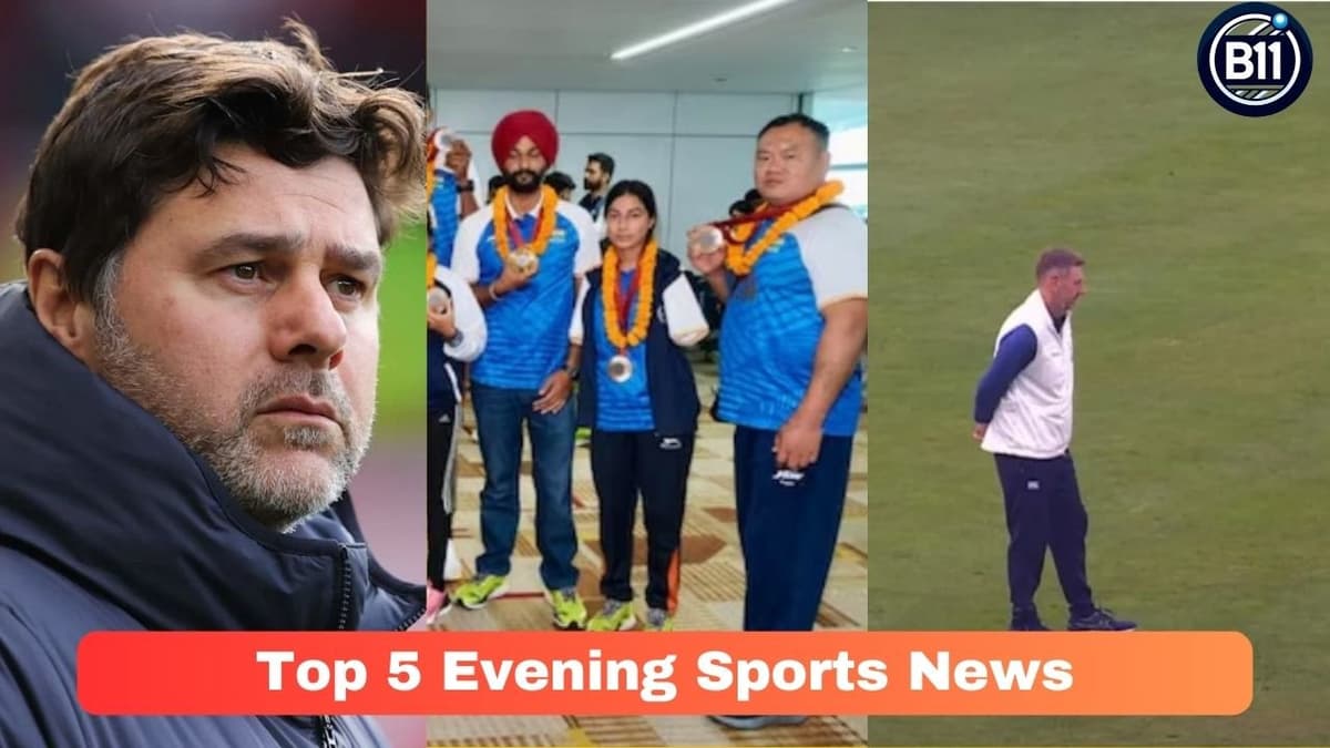 Top 5 Evening Sports News