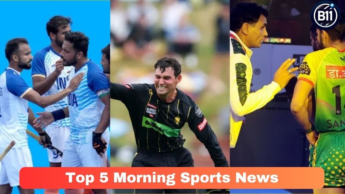 Top 5 Morning Sports News