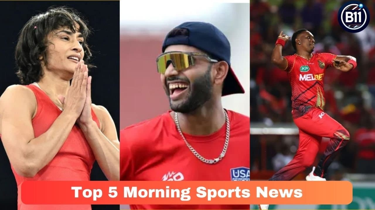 Top 5 Morning Sports News