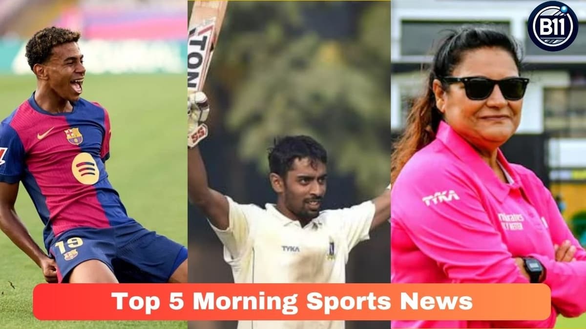 Top 5 Morning Sports News