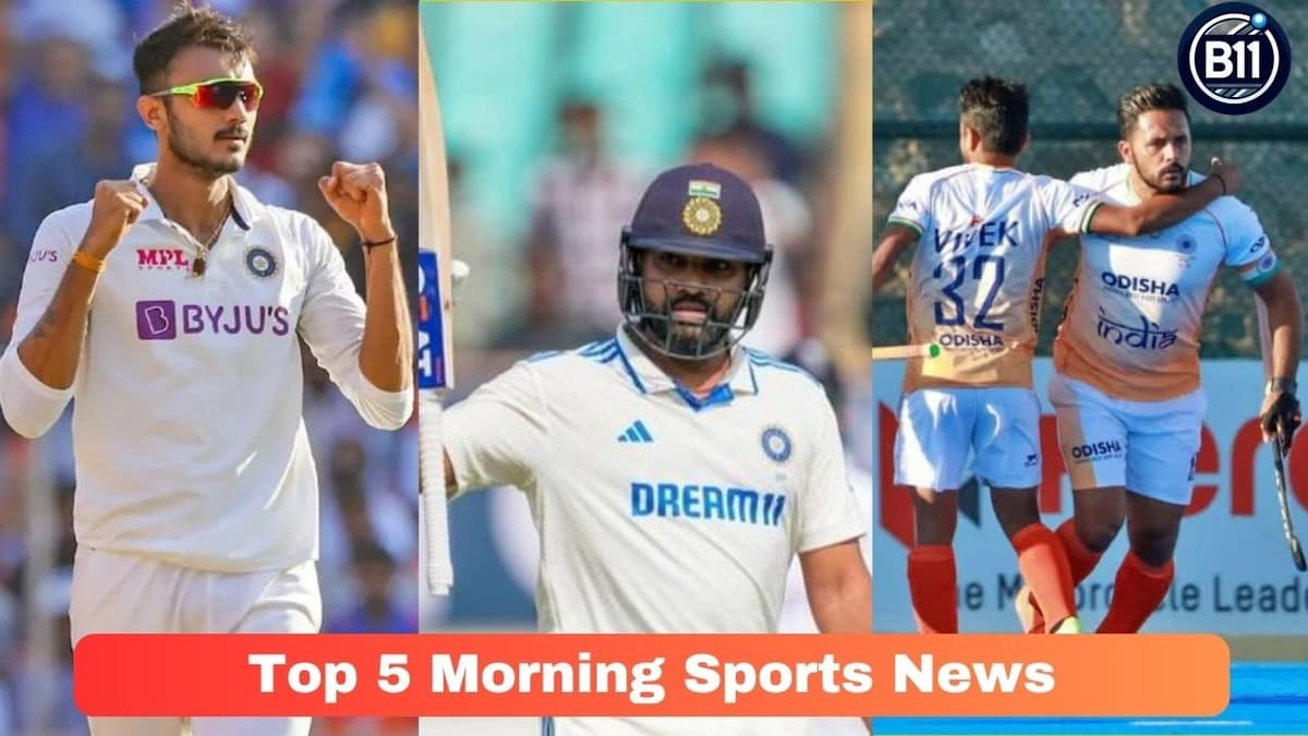 Top 5 Morning Sports News