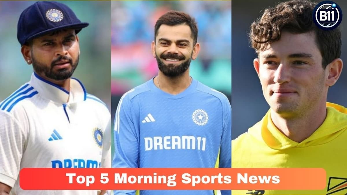 Top 5 Morning Sports News