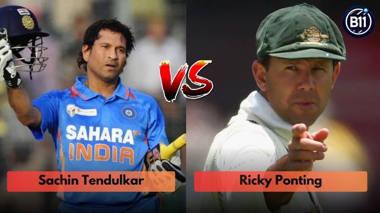 Sachin Tendulkar vs Ricky Ponting