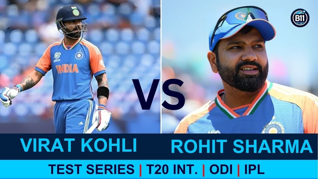 Virat Kohli vs Rohit Sharma: Battle of Legends