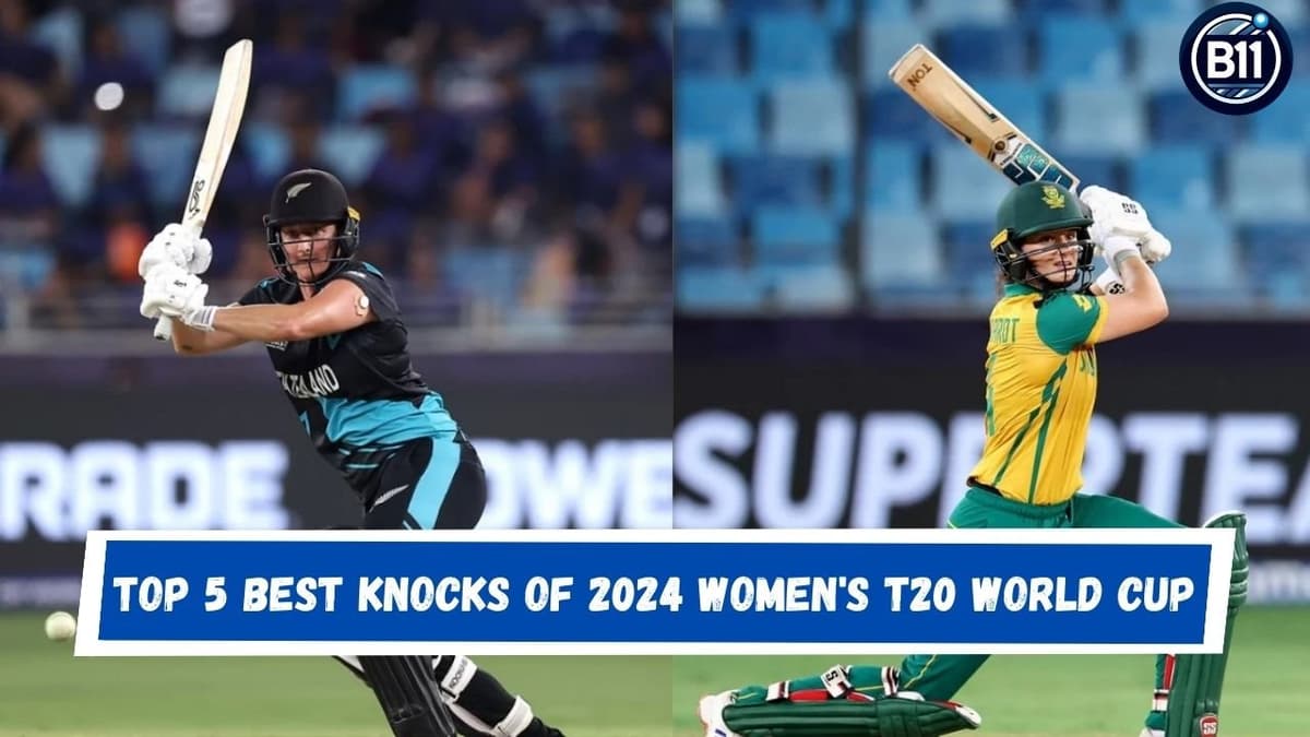 Top 5 Best Knocks of 2024 Women’s T20 World Cup