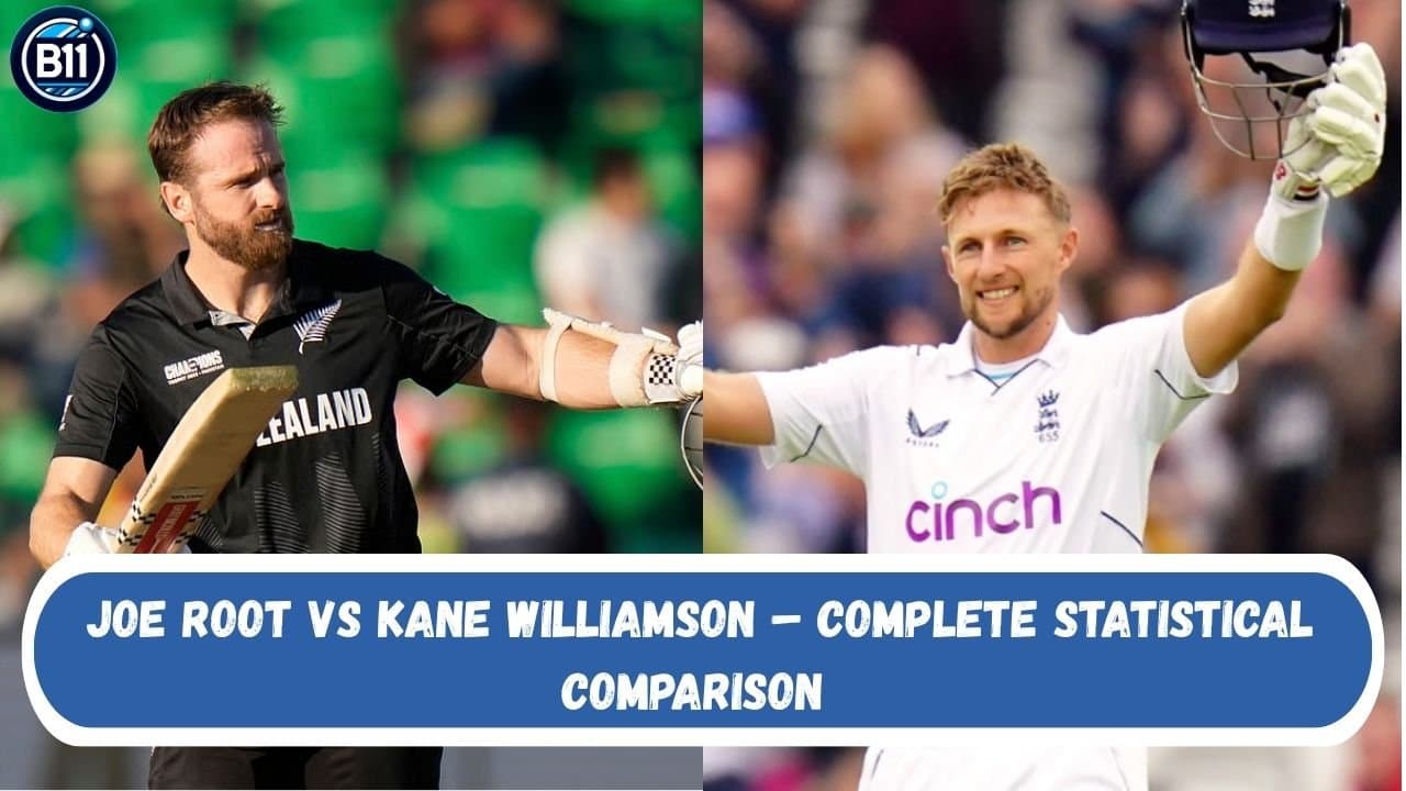 Joe Root vs Kane Williamson – Complete Statistical Comparison