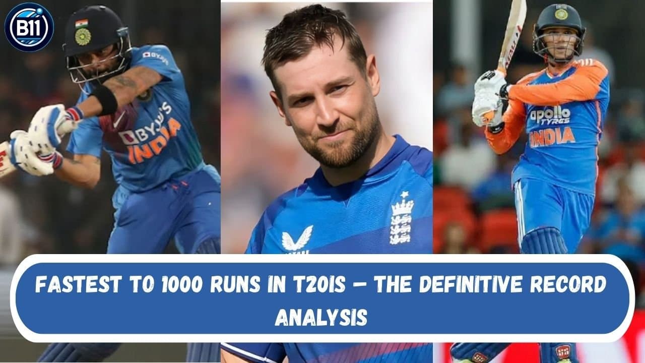 Fastest to 1000 Runs in T20Is – The Definitive Record Analysis