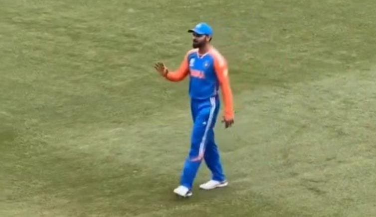 Virat Kohli during T20 World Cup 2024.