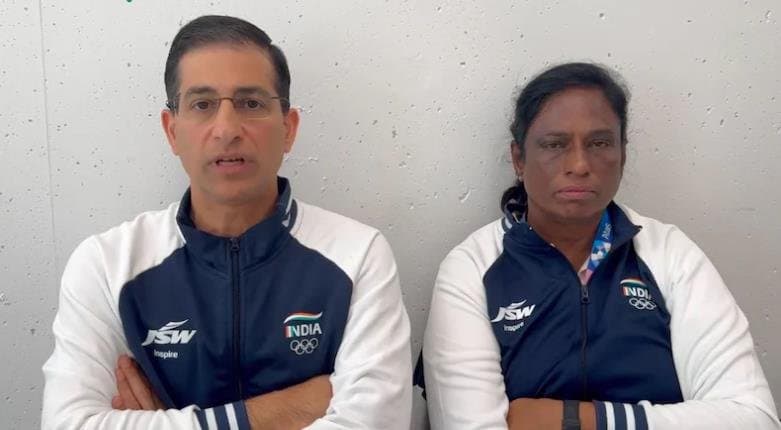 PT Usha Dinshaw Paudiwala issuing a statement