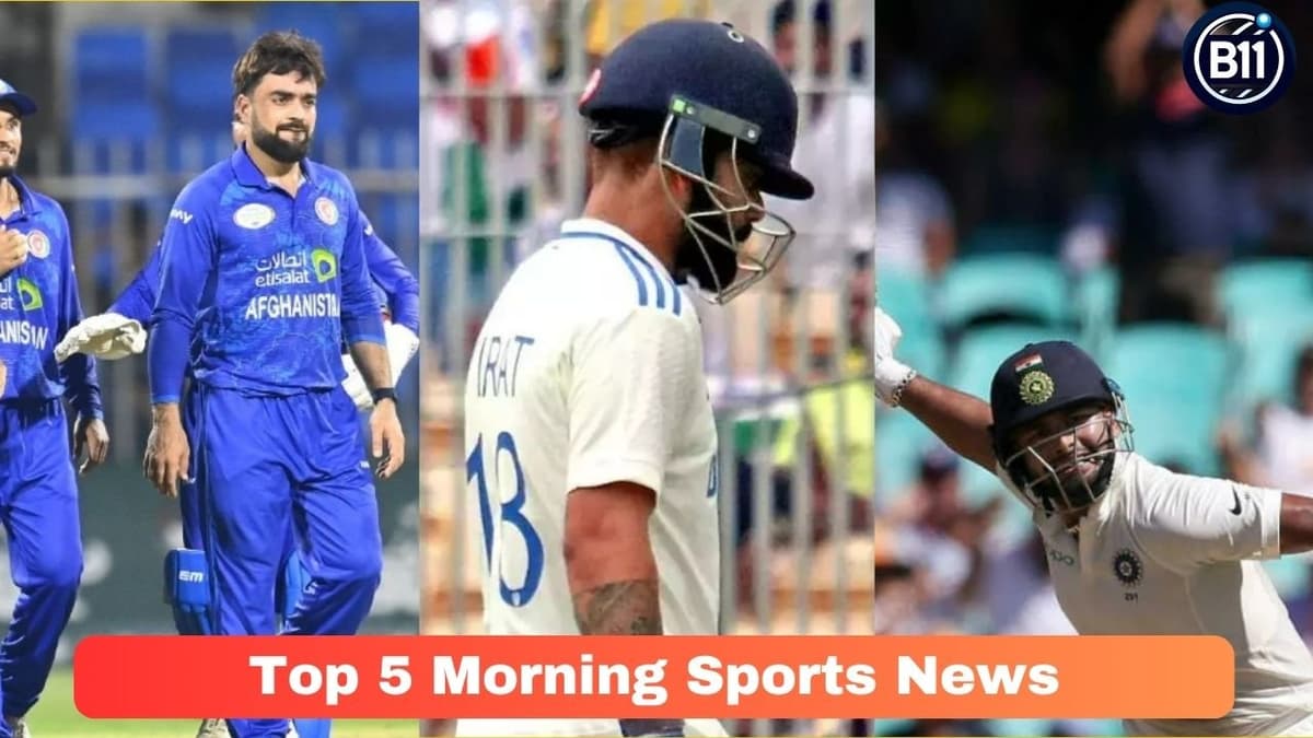 Top 5 Morning Sports News