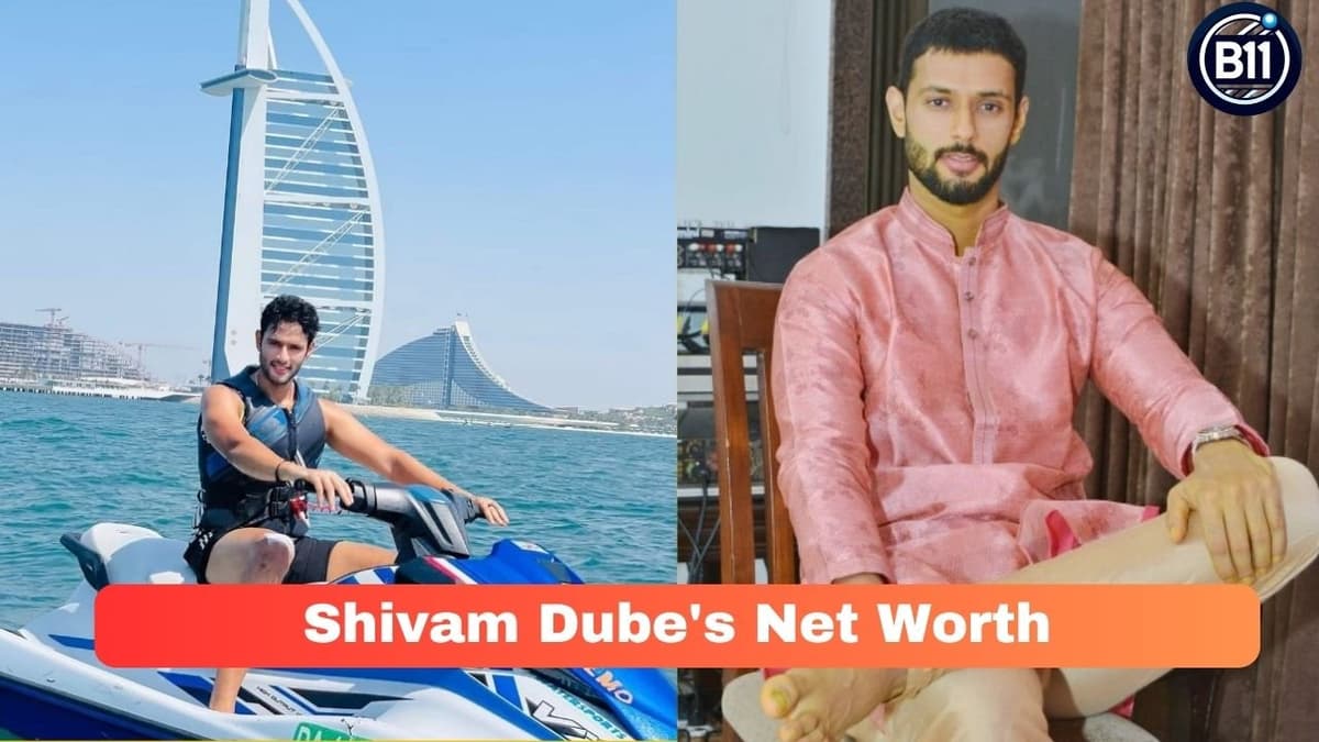 Shivam Dube's Net Worth