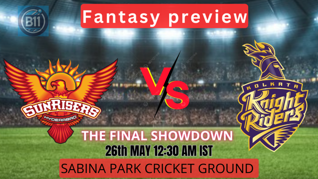 Kolkata Knight Riders vs Sunrisers Hyderabad