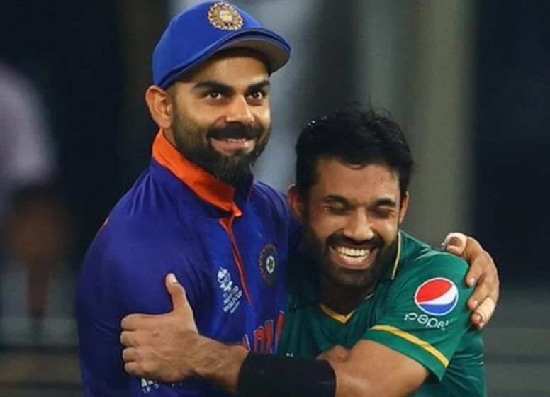 File photo of Mohammad Rizwan and Virat Kohli