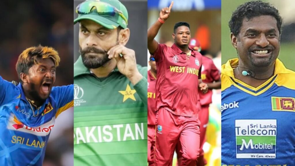 10 Bowlers Banned from International Cricket for Illegal Actions