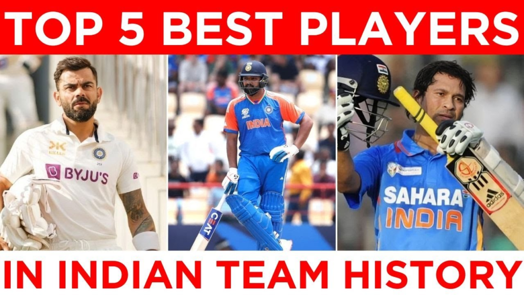 Top 5 Legendary Indian Cricketers