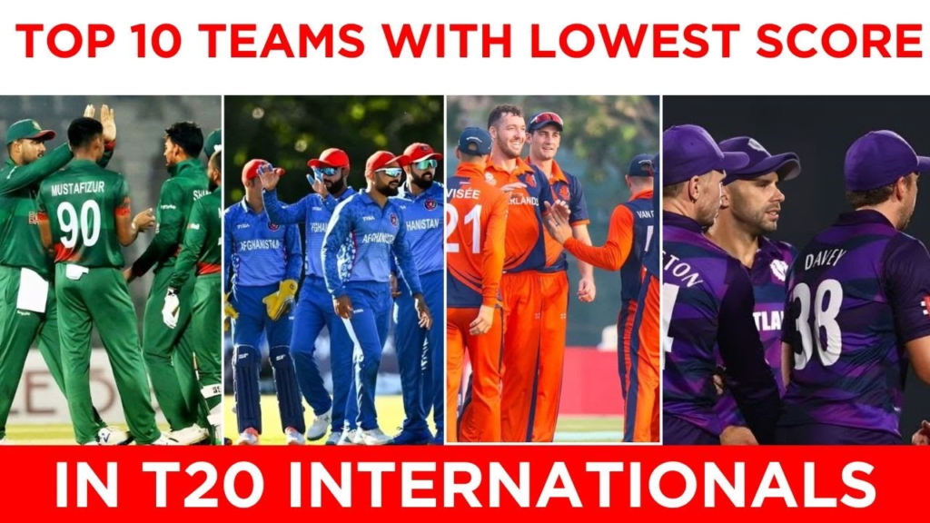 10 Teams With Lowest Scores in T20 World Cup History
