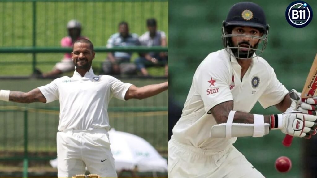 Highest Scores by Shikhar Dhawan in Test Cricket