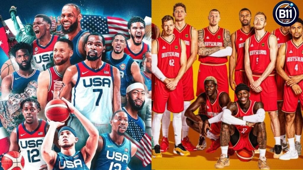 5 Best Men's Basketball teams at the Paris Olympics 2024