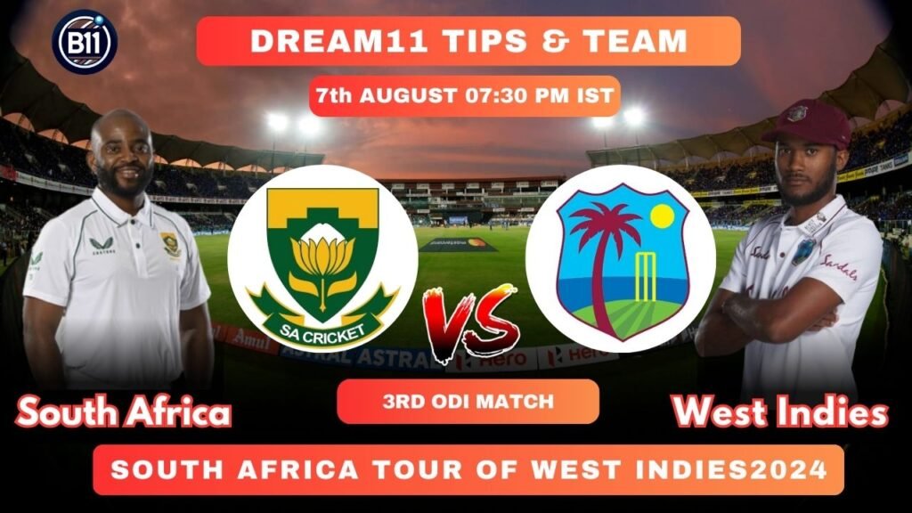 Match Details for West Indies vs South Africa Showdown