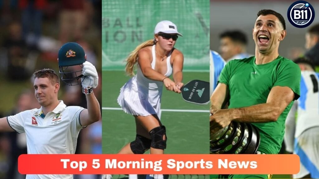 Top 5 Morning Sports News