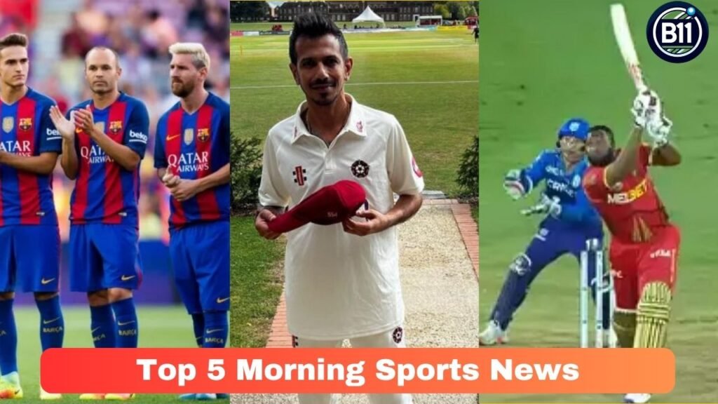 Top 5 Morning Sports News