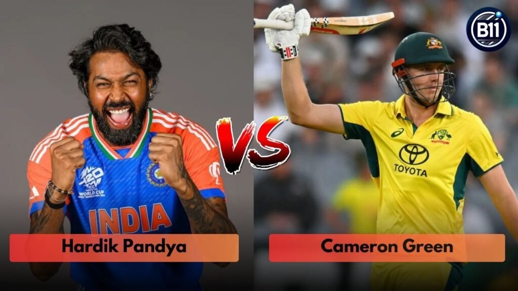 Hardik Pandya vs Cameron Green
