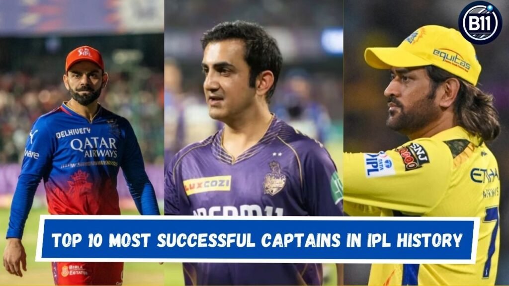 Top 10 Most Successful Captains in IPL History