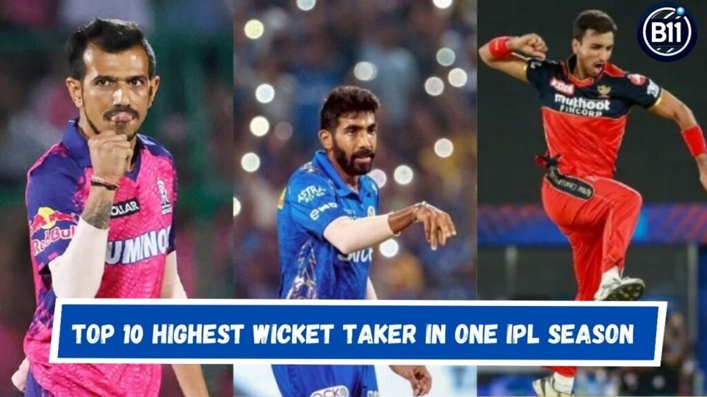 Top 10 Highest Wicket Taker in One IPL Season