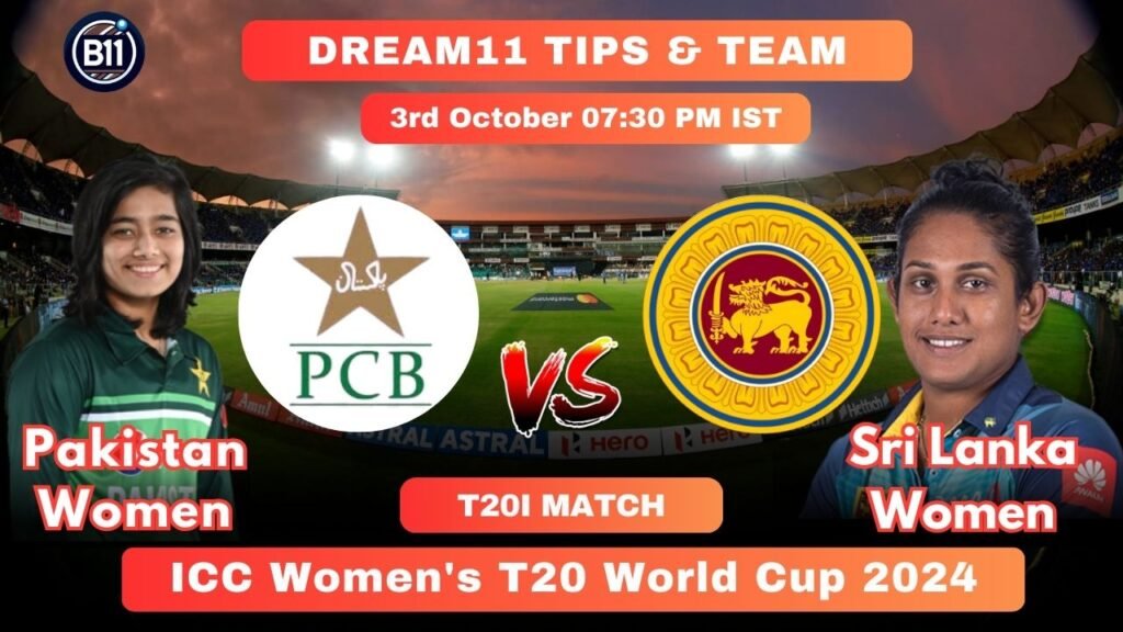 Match Details for Pakistan Women vs Sri Lanka Women Showdown